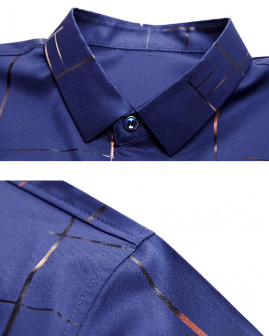 Camisa de manga comprida respirável para homem