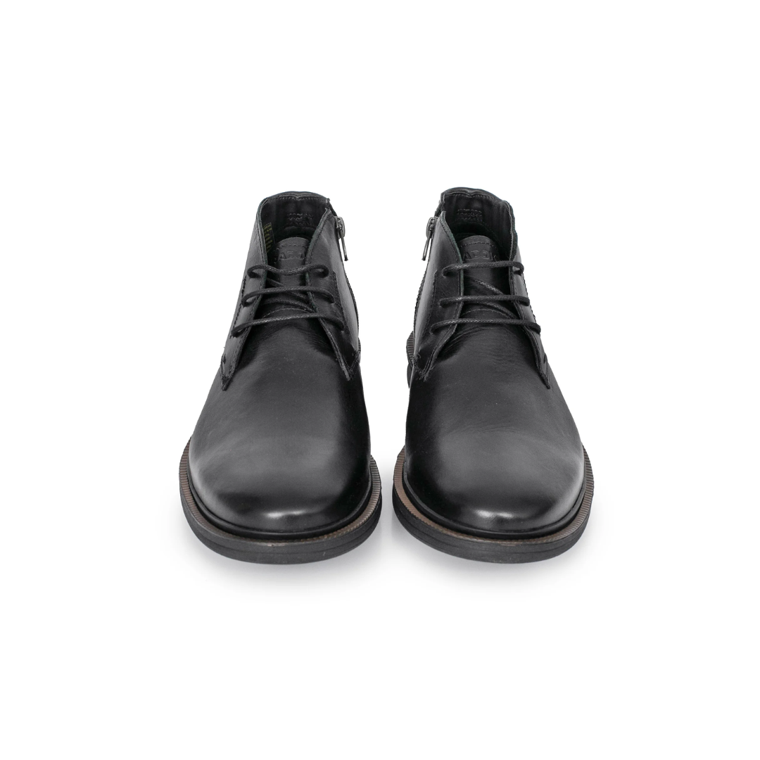 Bota de Couro com Solas Ortopédicas para Homem