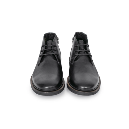 Bota de Couro com Solas Ortopédicas para Homem